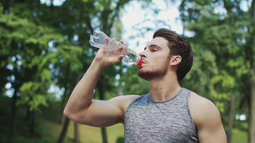 Sport Man Drinking Water from Stock Footage Video (100% Royalty-free) 1024001699 | Shutterstock