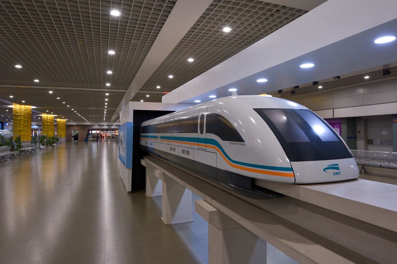 Shanghai Maglev, 268 mph, China