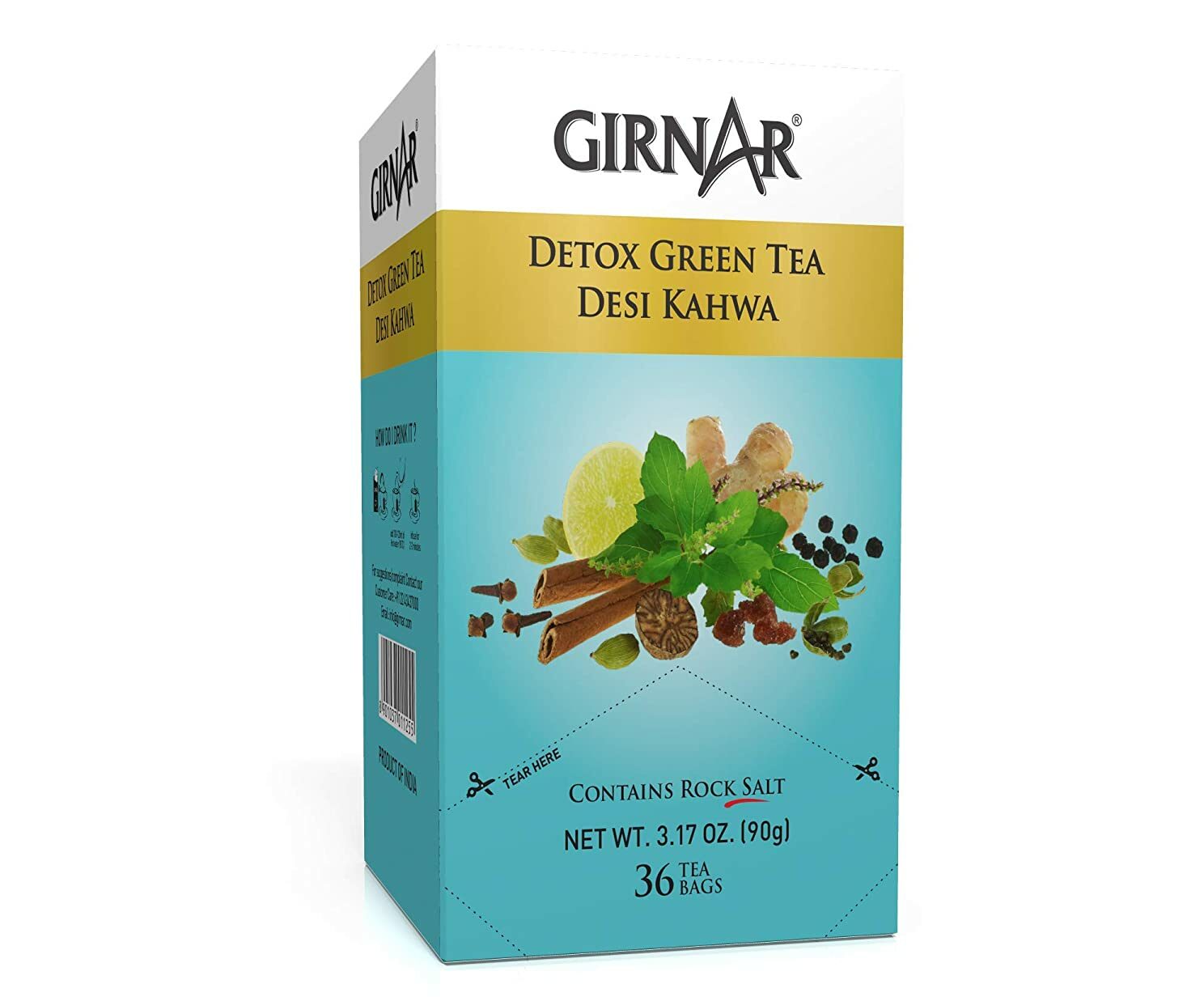Girnar detox green tea