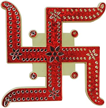Buy SHAKTI Plastic Swastik Sticker Red (Pack of 6) Online at Low Prices in India - Amazon.in