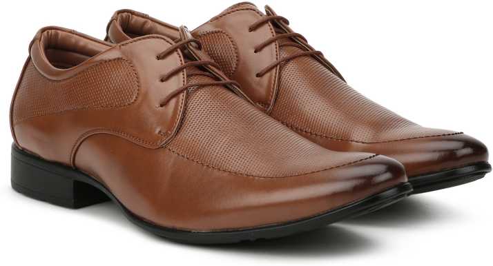 Bata TAZO DERBY Lace Up For Men - Buy Tan Color Bata TAZO DERBY Lace Up For Men Online at Best Price - Shop Online for Footwears in India | Flipkart.com