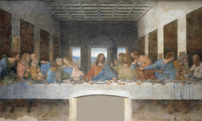 Last Supper wall painting restoration Leonardo da 1999