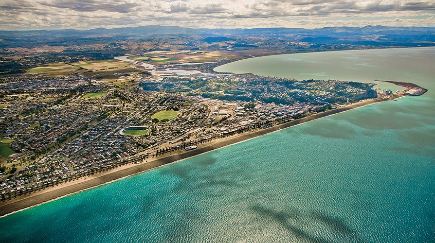 Napier City aerial