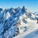 Skiing the Vallee Blanche in Chamonix
