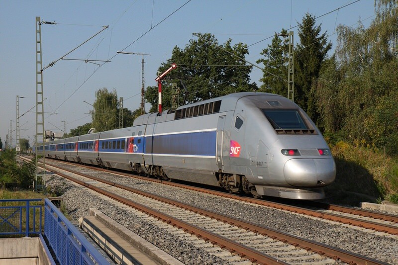 TGV POS, 357.2 mph, France