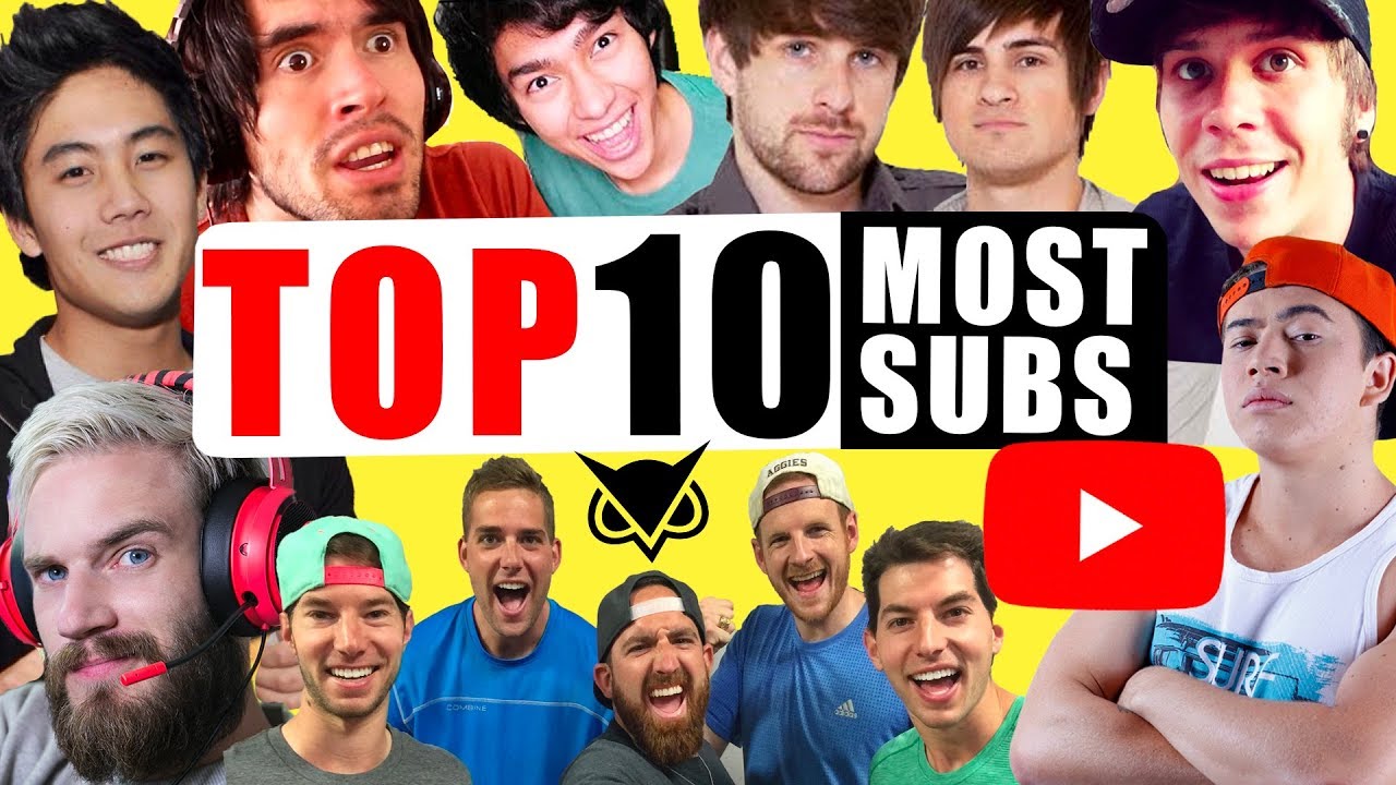 top 10 youtube channels in usa