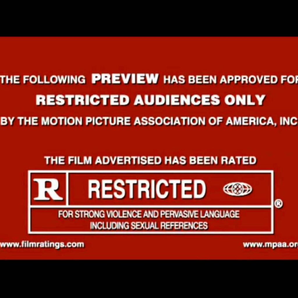 english movie rated r