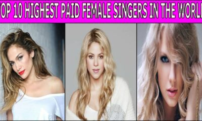 Top 10 Highest Paid Female Singers In The World.