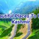 Top 10 place to visit in Kashmir