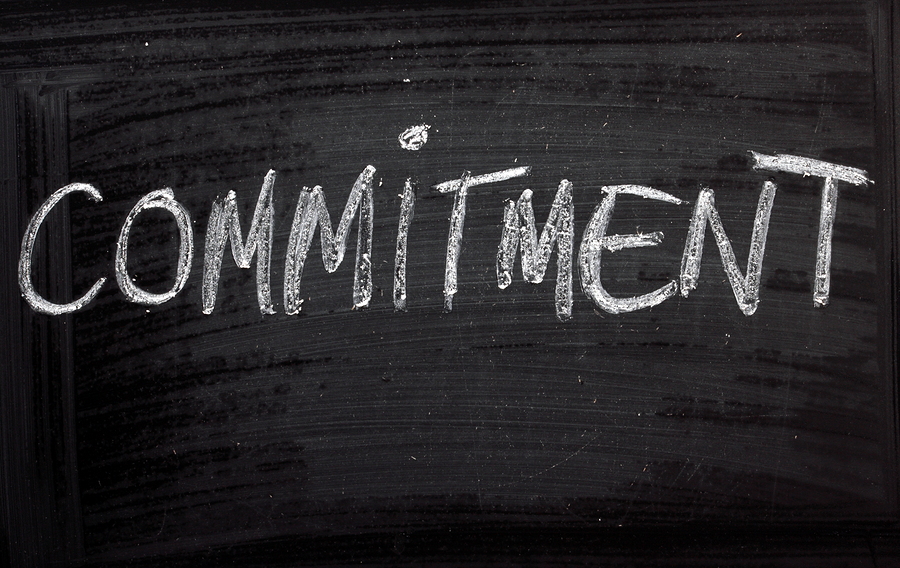 Make a commitment