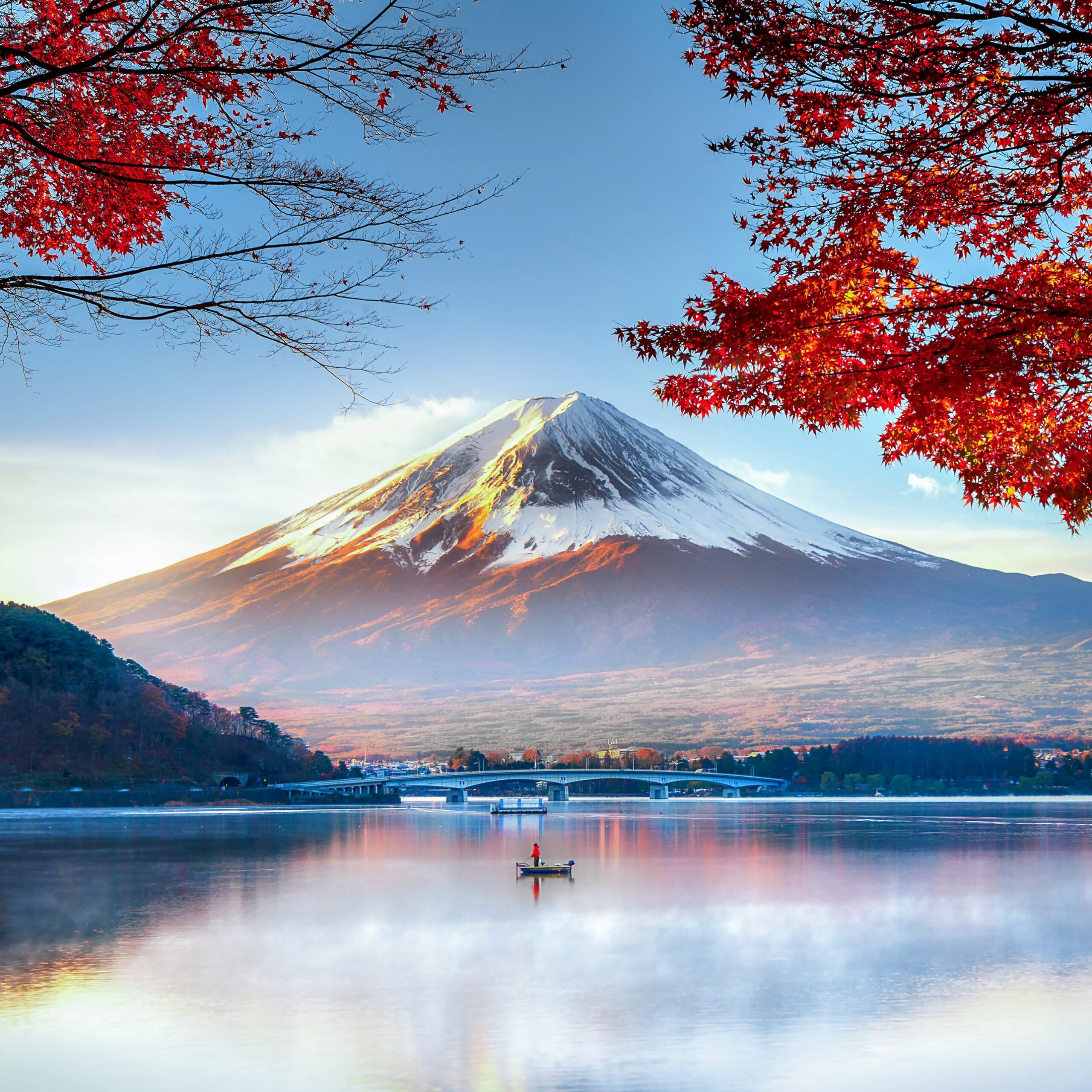 Гора Fuji Япония