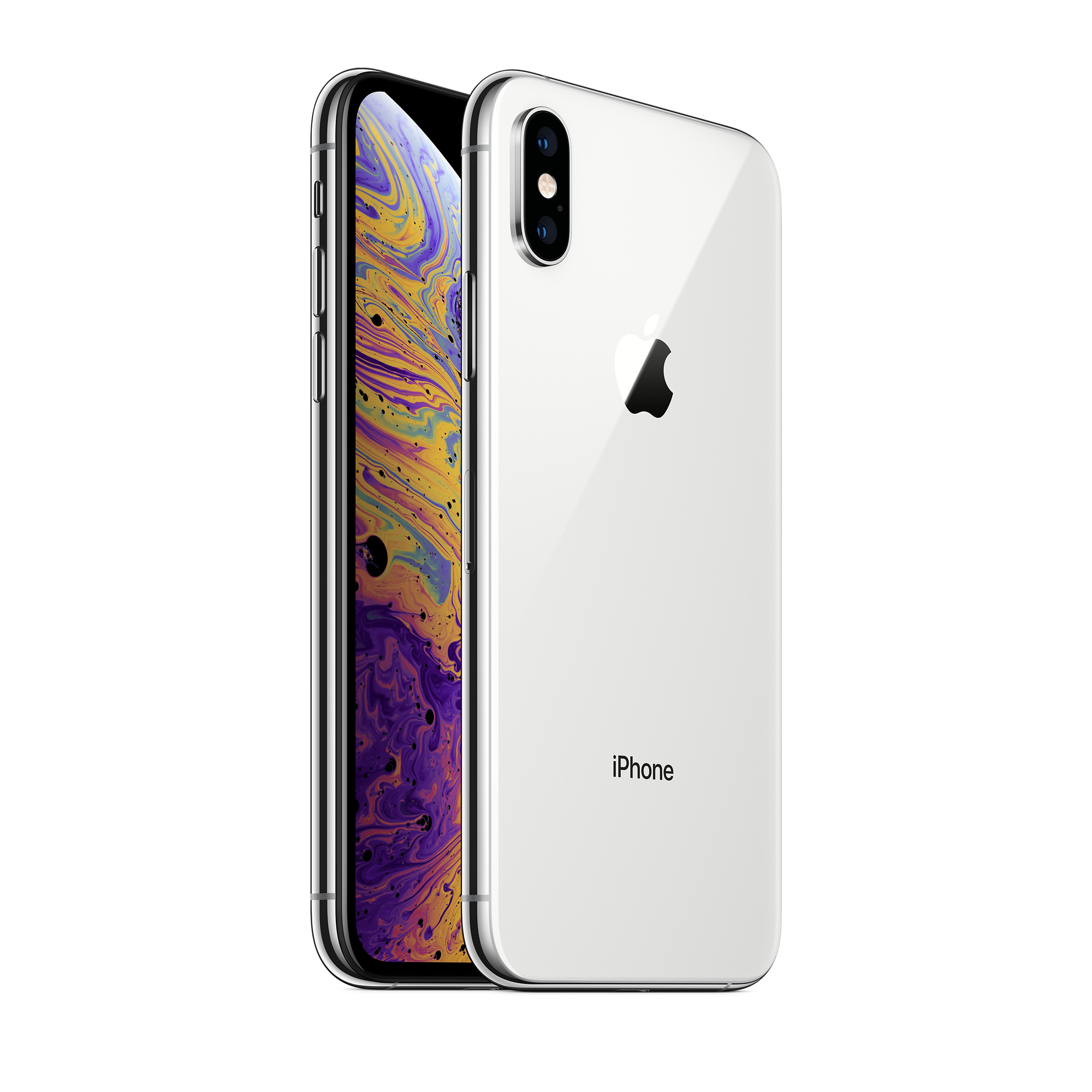 Refurbished iPhone XS 64GB - Silver (Unlocked) - Apple