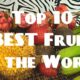 Top 10 Best Fruits