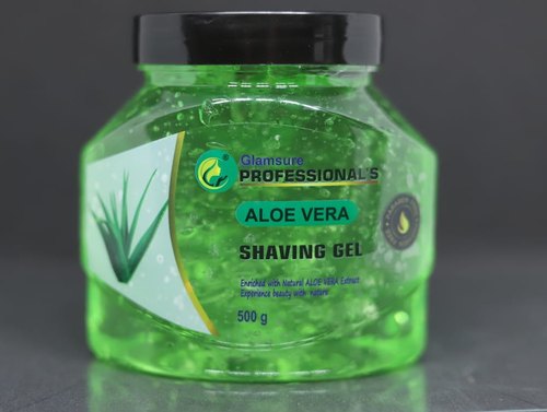 Glamsure Aloe vera shaving gel, For Professional, Packaging Size: 500gm, Rs 50 /piece | ID: 22910830488