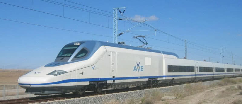 Talgo 350, 217 mph, Spain