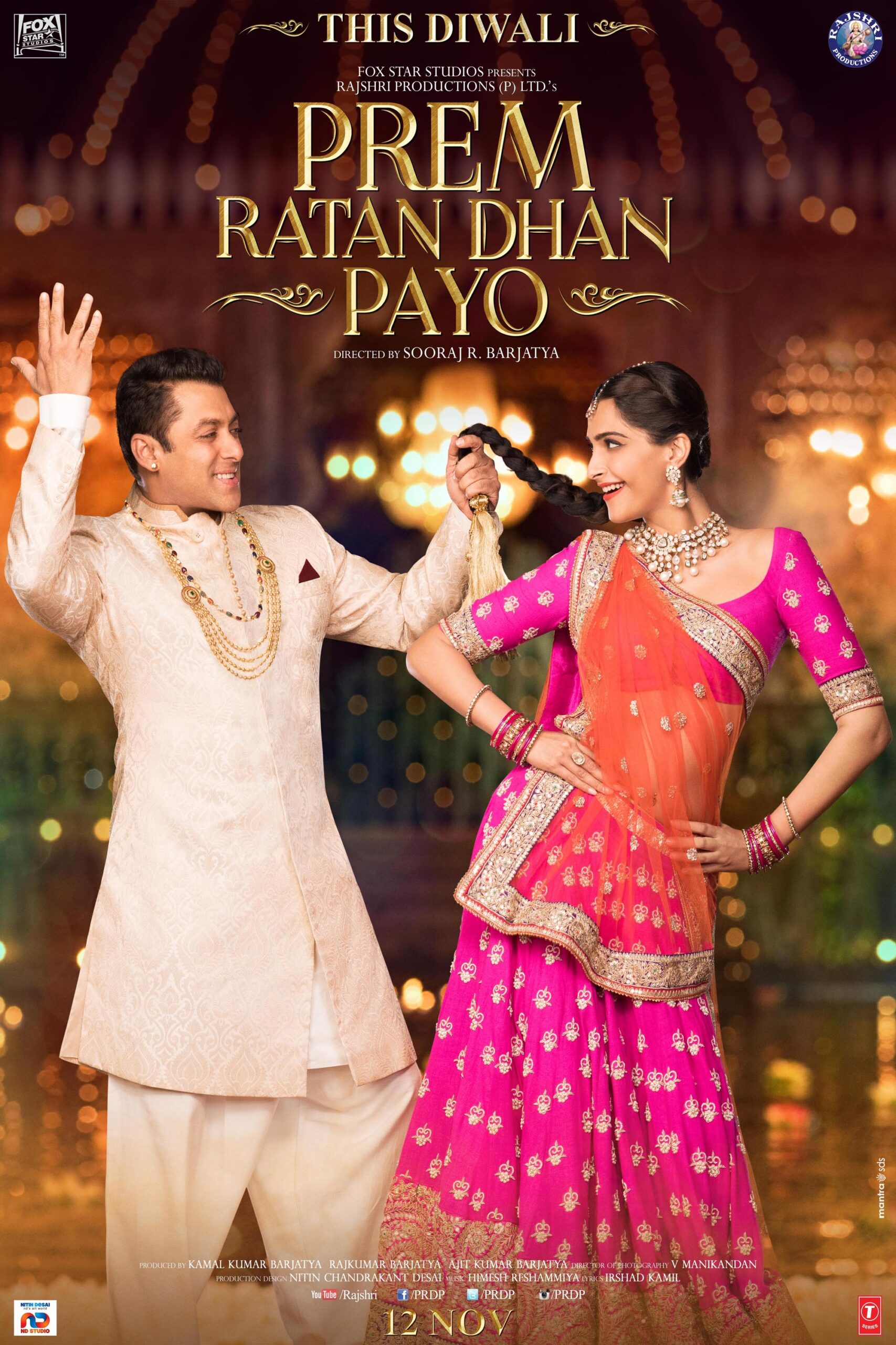 Prem Ratan Dhan Payo (2015) - Worldwide Highest Grossing Bollywood Movies