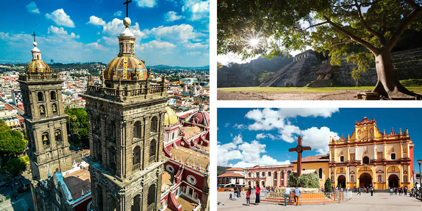 Mexico: 35 UNESCO World Heritage Sites - UNESCO World Heritage Sites list by Country
