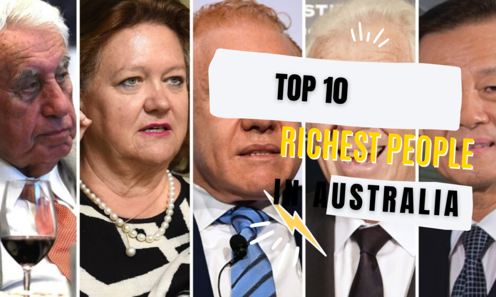 Top 10 Richest People In Australia (*Super Rich*) In 2024