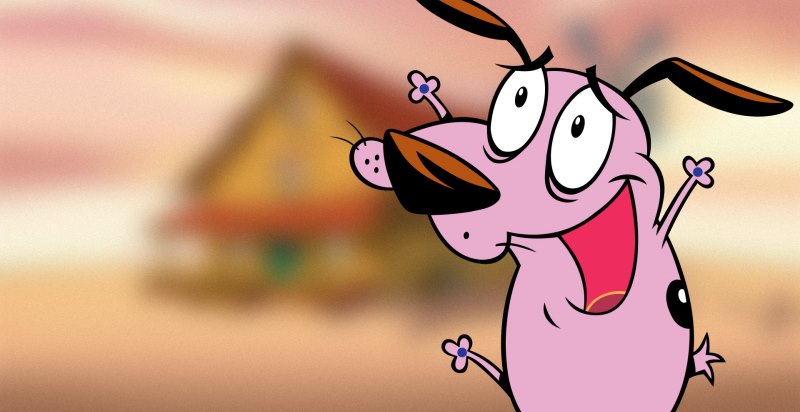 Courage - Famous Cartoon Dogs