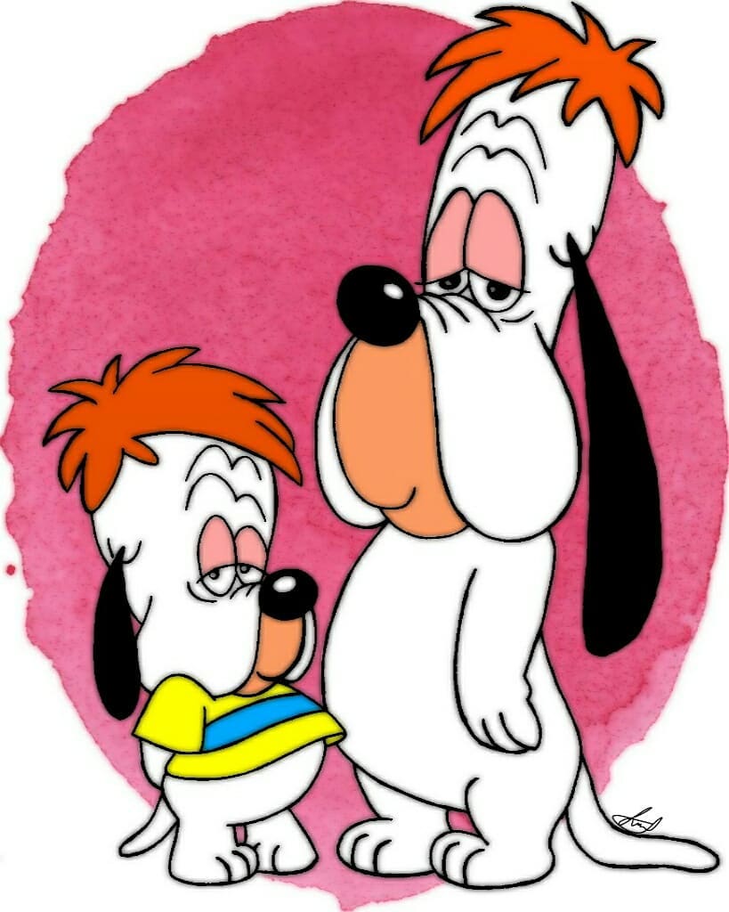 Droopy and Dribble - Famous Cartoon Dogs
