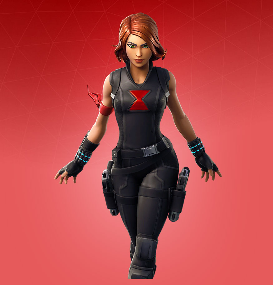 Black Widow - Fortnite Rare Skins You Will Ever Find