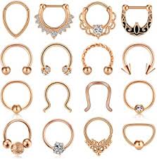 You should wear septum rings made from this material - Things You Didn't Know About Septum Piercing