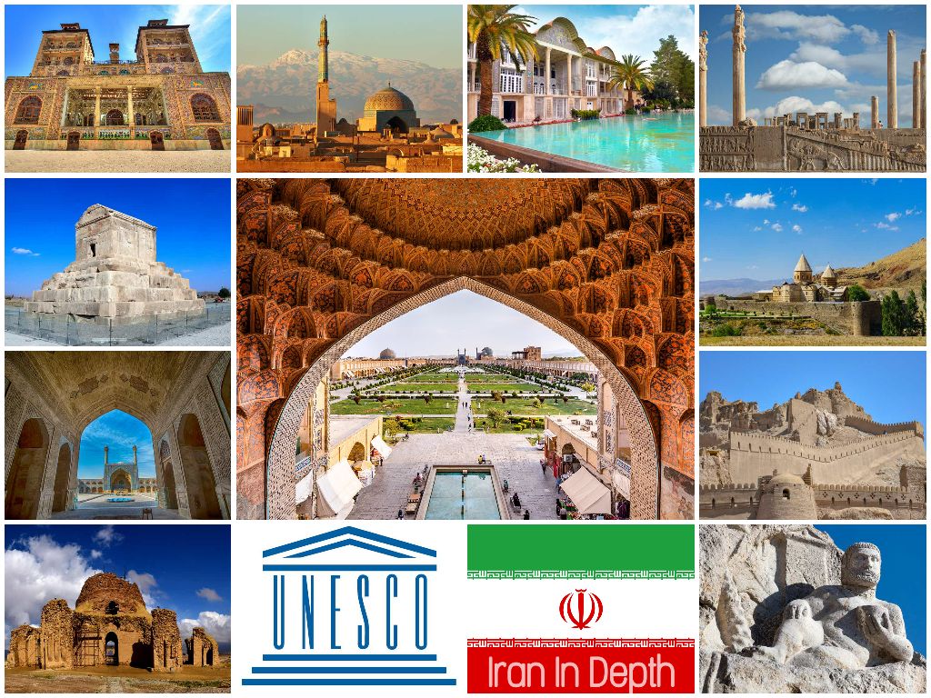 Iran : 26 UNESCO World Heritage Sites - UNESCO World Heritage Sites list by Country