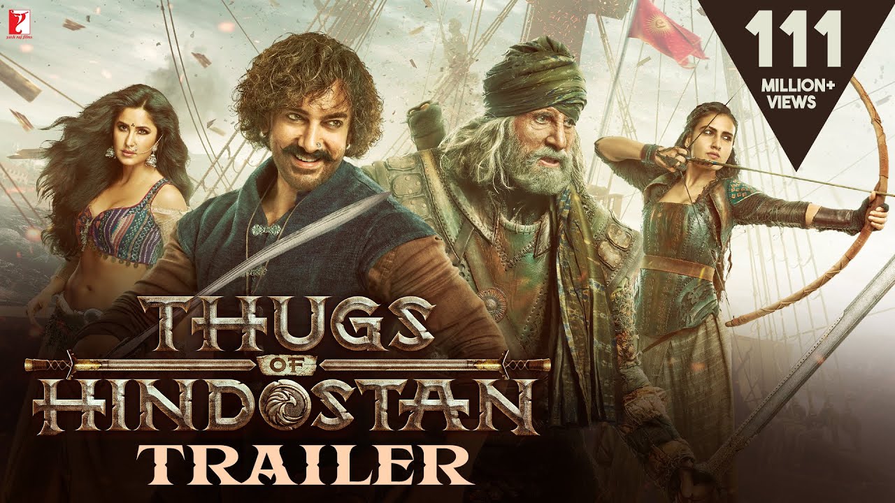 Thugs Of Hindostan (2018) - Worldwide Highest Grossing Bollywood Movies
