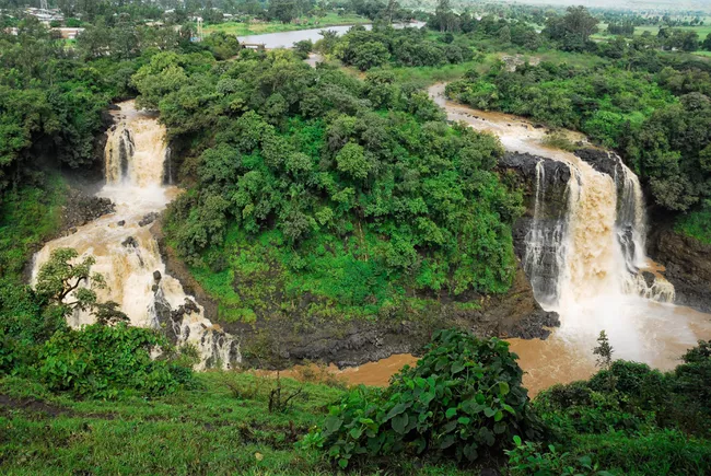 A view of Tis Abay, or Blue Nile Falls, in Ethiopia
