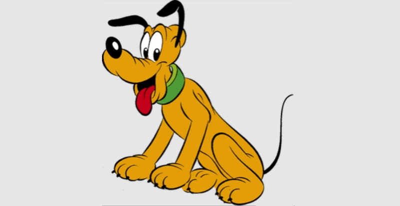 Pluto - Famous Cartoon Dogs