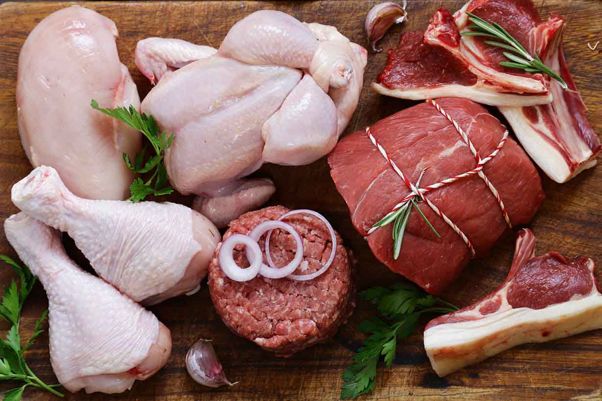 Red meats - Best Diet Foods for Weight Gaining