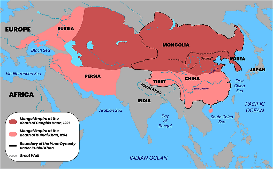 Mongol Empire - Largest Empire