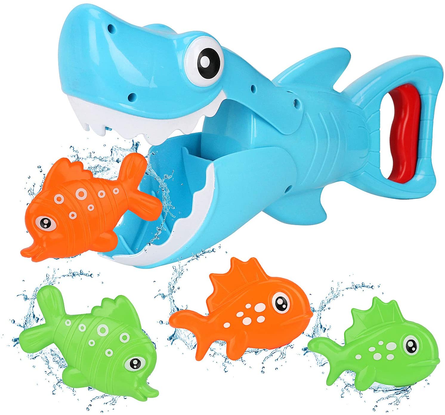Baloboo 2021 Upgraded Shark Bath Toys. Interesting Shark Toys for Kids