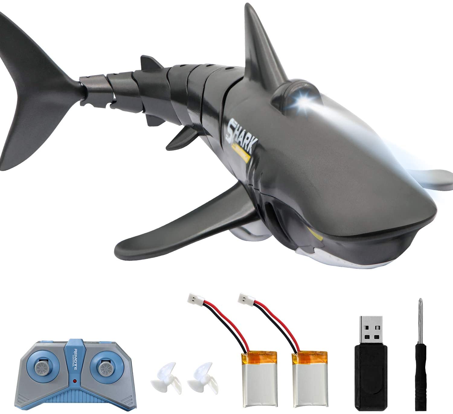  Coodoo 2.4G Remote Control Shark Toy.Interesting Shark Toys for Kids