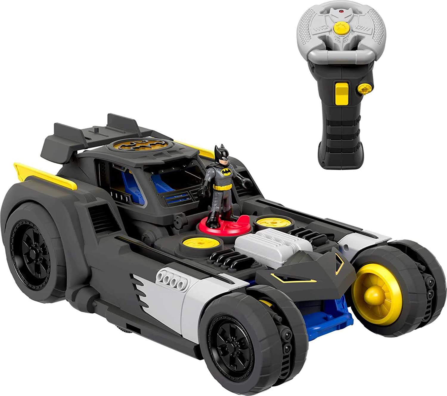 Fisher-Price Imaginext RC Transforming Batmobile-Best Batman Toys for Kids