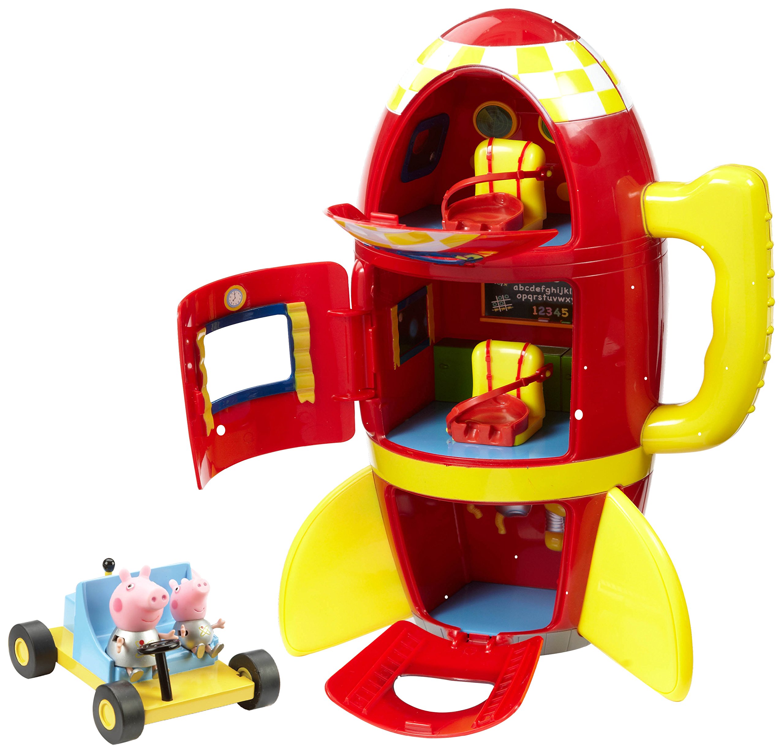 Peppa Pig Spaceship Adventure Playset With Moon Buggy‍-peppa pig house ideas for Kids