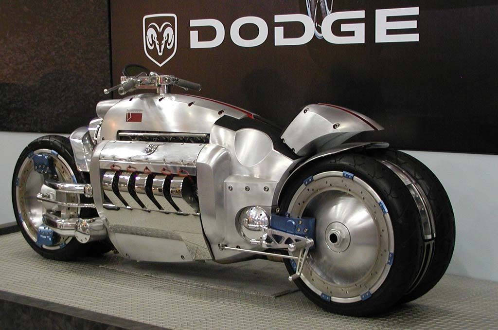  Dodge Tomahawk V10 Superbike - $550,000-Most Expensive Motorcycle In The World