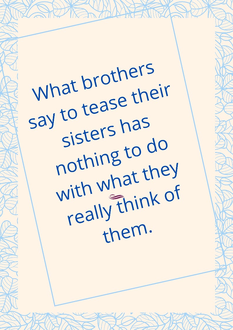 Brother and Sister Relationship Quotes!
