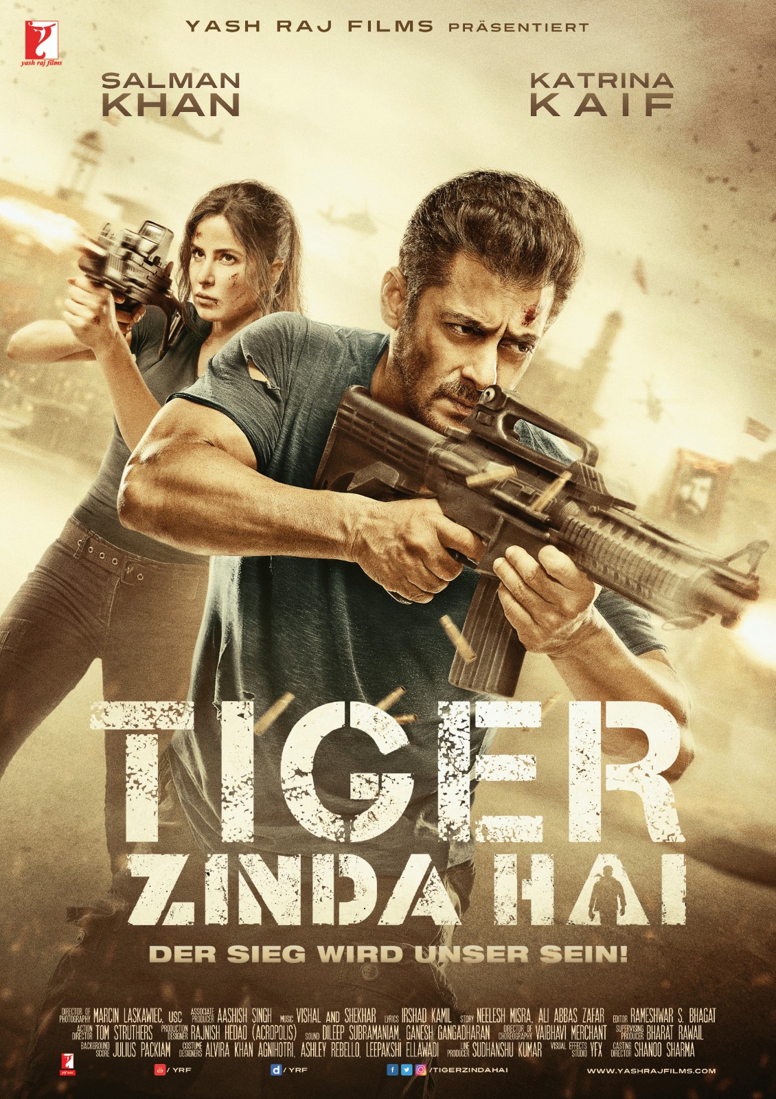 Tiger Zinda Hai (2017) - Highest Budget Bollywood Movies of All Time