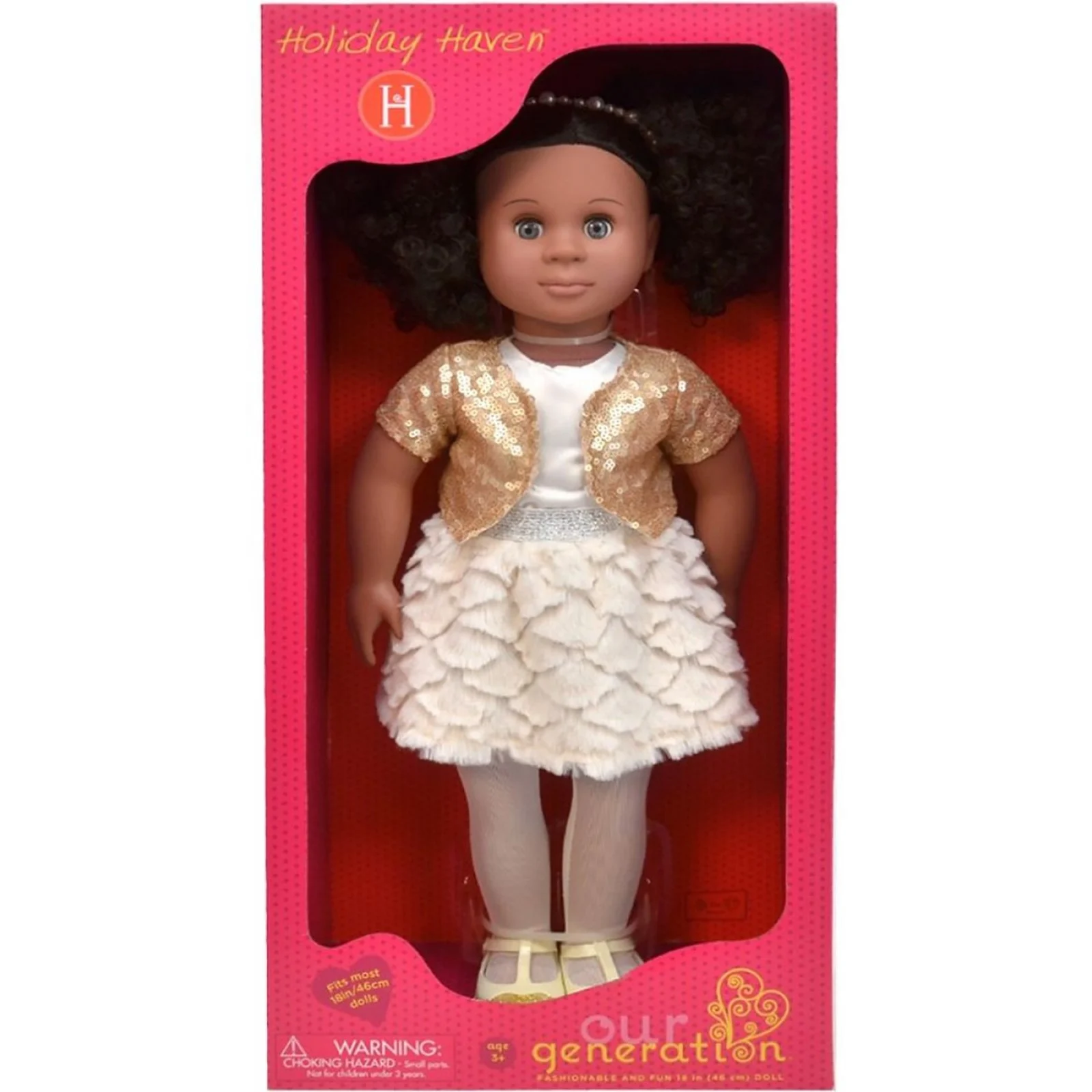 Our Generation Holiday Haven Doll-Best Cute Doll Toys for Baby Girls