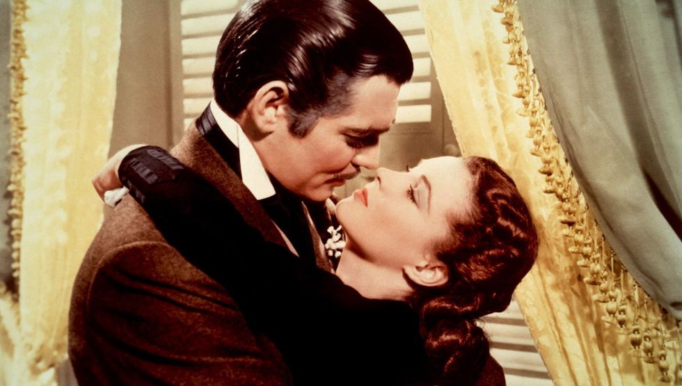 'GONE WITH THE WIND'-Best Romance Kiss Scenes from Movies