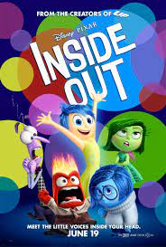 Inside out (2015)-Movies on Mental illness which Everyone Should Watch
