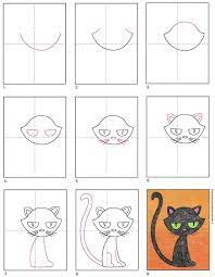 Grim Cat.How to Draw a Cat|20 Easy Cat Drawing Ideas (Step-By-Step)