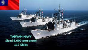 Taiwanese Navy - 117 Naval Assets-Largest Navies in the World (Strength)