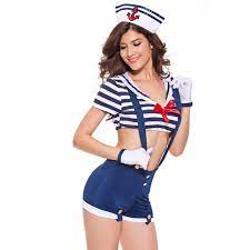 Sexy Sailor Costume-Sexy Cosplay Halloween Costumes