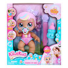 Kindi Kids Poppi Pearl Bubble 'N' Sing-Best Cute Doll Toys for Baby Girls