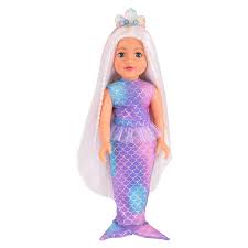 DesignaFriend Mermaid Doll -Best Cute Doll Toys for Baby Girls