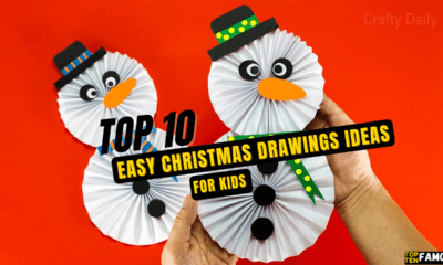 Top 10 Easy Christmas Drawings Ideas for Kids
