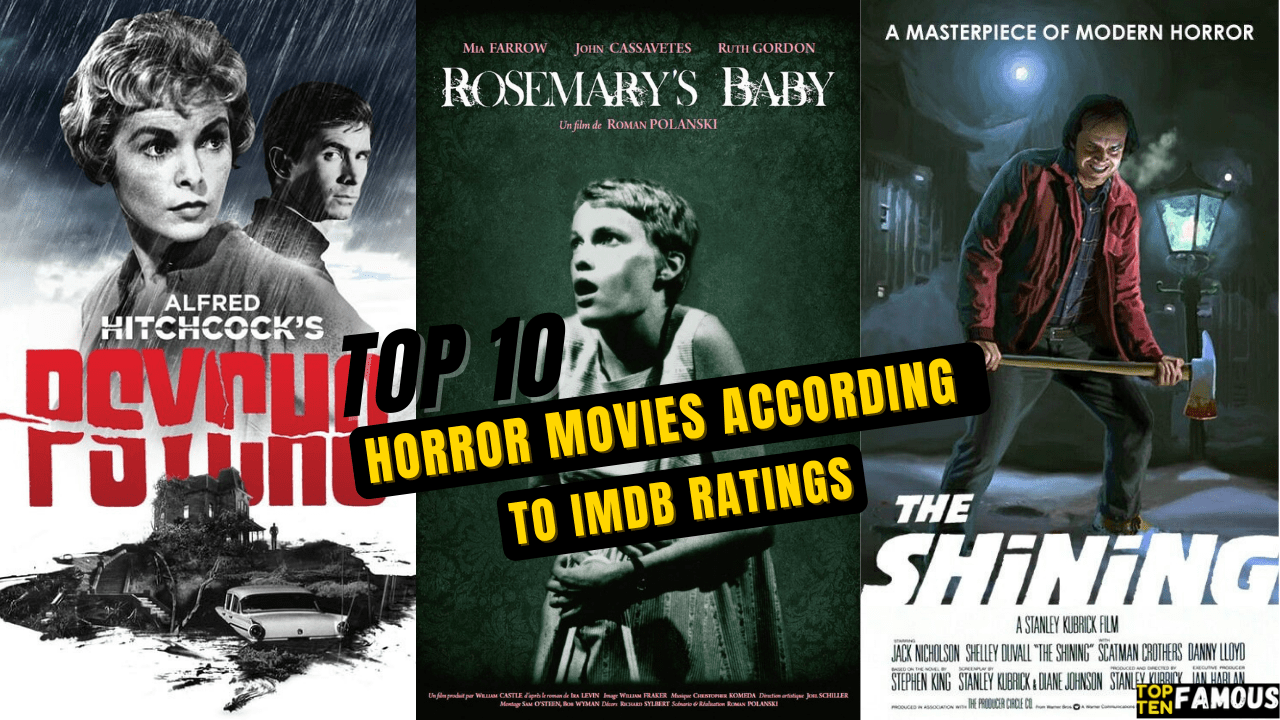 Top 10 Horror Movies According To IMDB Ratings