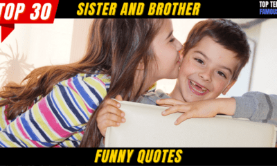 Top 30 Sister and Brother Funny Quotes